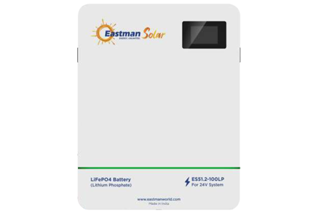 Eastman Lithium Battery ES25.6-100LP 100Ah Wall Mounted
