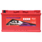 Exide Car/Suv Battery- MTREDDIN100- 100AH - Warranty : 36F + 36P Months - Solar World