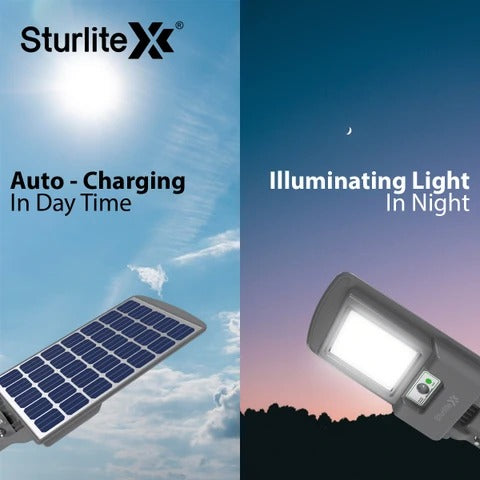 Sturlite Tronix Solar Street Light With Remote 13-200 W 6000K Cool White, LG-0219-13W