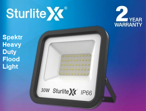 Spektr Heavy Duty Flood Light LG-0005-30W, Sturlite Spektr Light - 30W (Pack of 3)