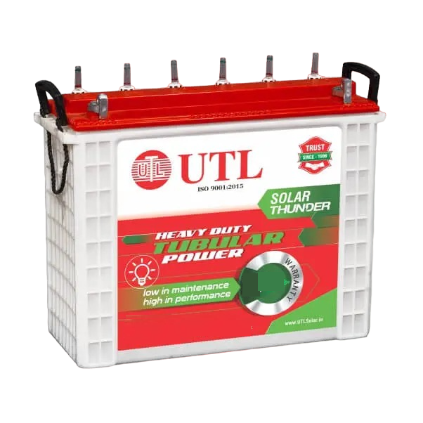 UTL UST 2036 : 200AH Tubular Battery - 36 Months Warranty - Solar World