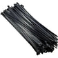 Cable Tie 250*4.8mm Black 100 Pcs (Pack of 1) - Solar World