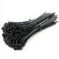 Cable Tie 250*4.8mm Black 100 Pcs (Pack of 1) - Solar World