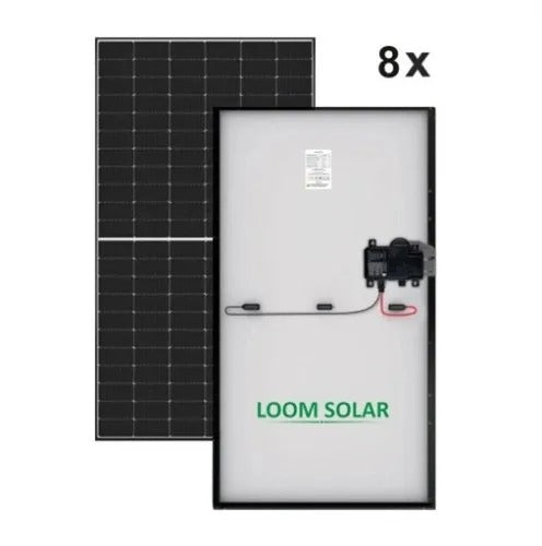 Loom Solar Panel 440 Watt / 24 Volt Mono Crystalline - 25 Years Warranty - Solar World