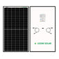 Loom Solar Panel 440 Watt / 24 Volt Mono Crystalline - 25 Years Warranty