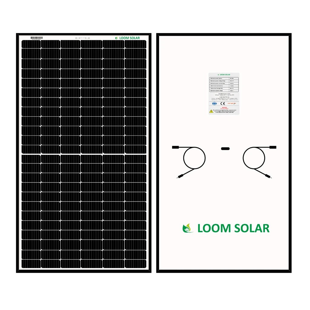 Loom Solar Panel 440 Watt / 24 Volt Mono Crystalline - 25 Years Warranty - Solar World