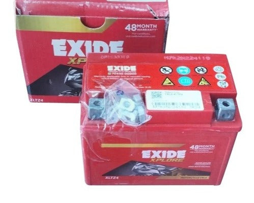 Exide Two Wheeler Battery - XLTZ4 - 3AH - Warranty : 24F + 24P Months - Solar World