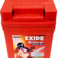 Exide Two Wheeler Battery - 12XL2.5L-C - 2.5AH - Warranty : 24F + 24P Months - Solar World