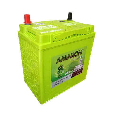 Amaron - Flo – 00042B20R - 35AH Car Battery – 72 Months Warranty - Solar World