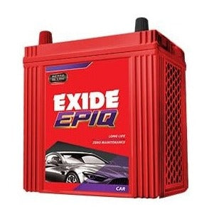 Exide Car/Suv Battery - EPIQ40LBH - 35AH - Warranty : 42F + 35P Months - Solar World