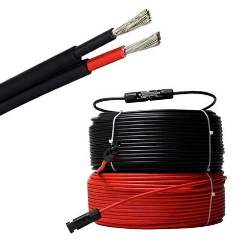 Solar DC CABLE 6 Sq.mm - 100 Meter Reel - Solar World