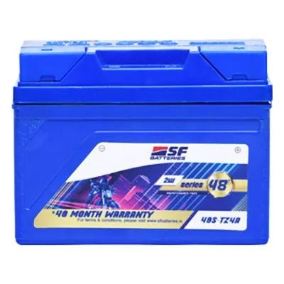 SF Sonic 48S-TZ4A - 4AH Bike Battery - 48 Months Warranty - Solar World