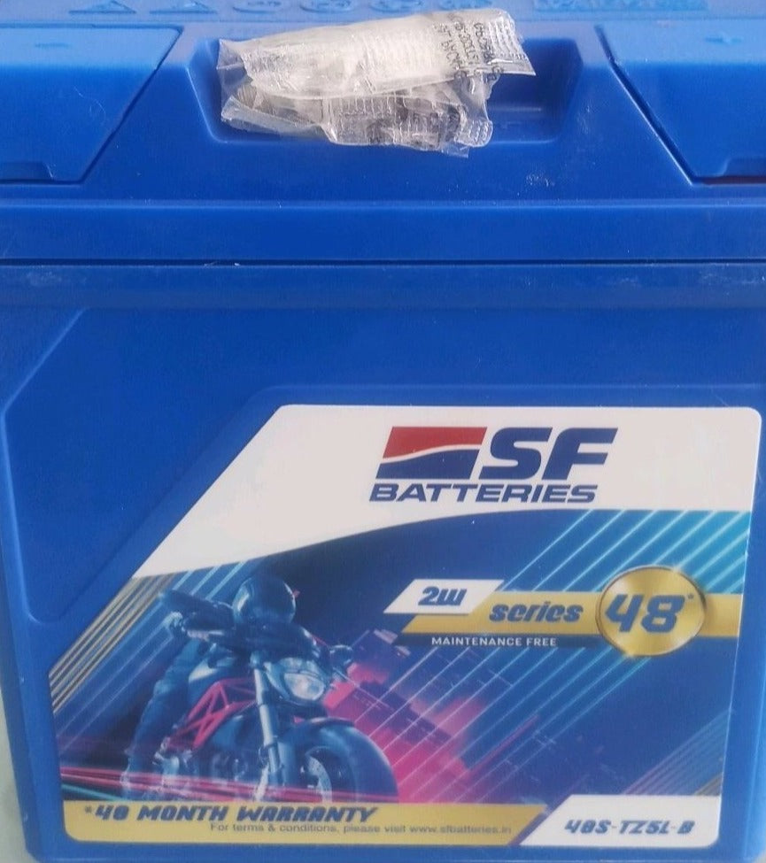 SF Sonic 48S-TZ5LB - 5AH Bike Battery - 48 Months Warranty - Solar World