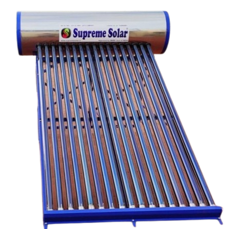 Supreme GL ETC 110 LPD (SS) - Solar Water Heater- 10 Years Guarantee - Solar World