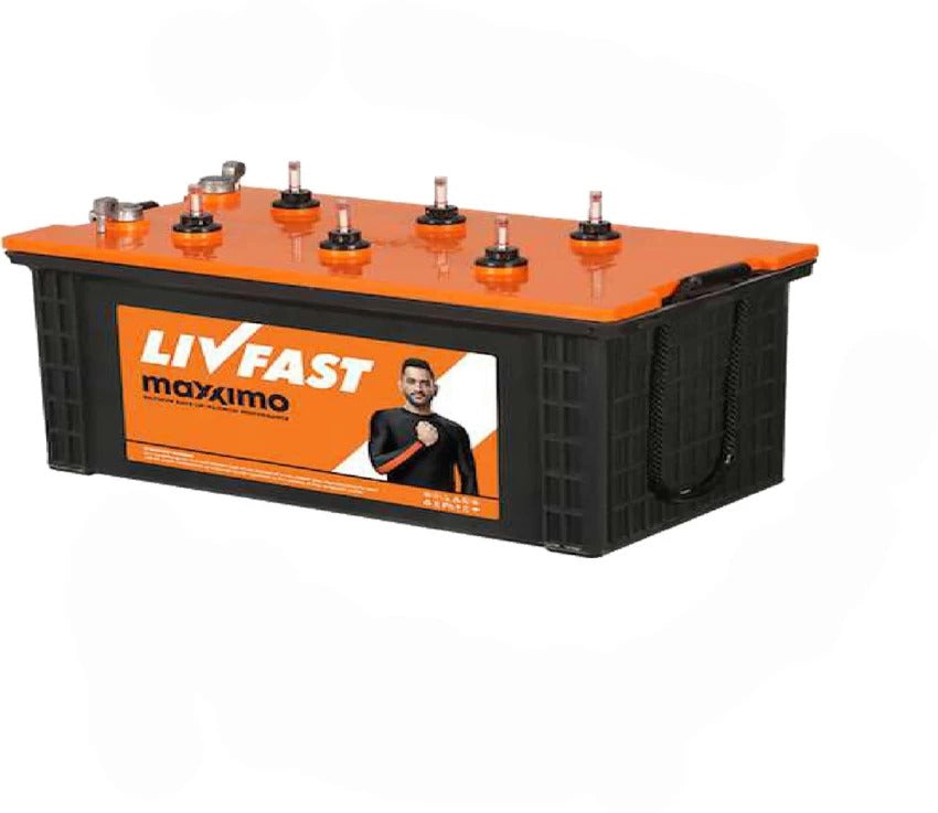 LIVFAST MXSTJ 1936 - 160AH JUMBO TUBULAR -  WARRANTY : 18 + 18 MONTHS