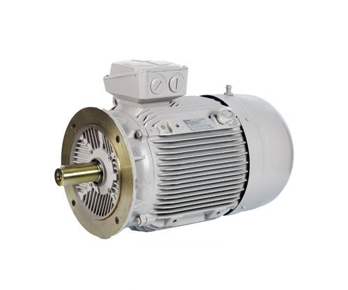 ABB Motor 5 HP, 3.70 kW, 4 Pole, 1500 RPM, IE3, Flange Mount, 440V, 60Hz