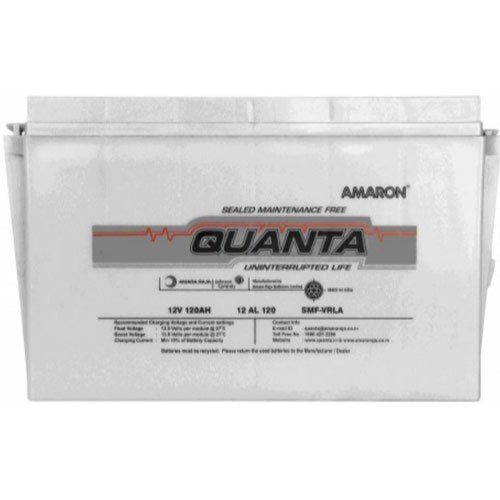 Amaron Quanta Battery-  120Ah/12V -Warranty : 24 Months - Solar World