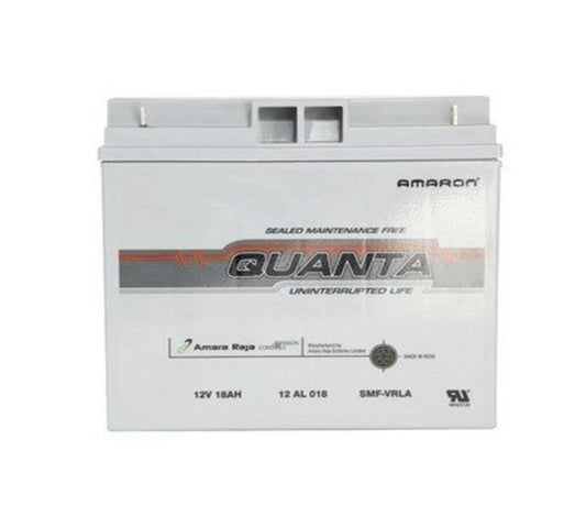 Amaron Quanta Battery-  18Ah/12V -Warranty : 12 Months