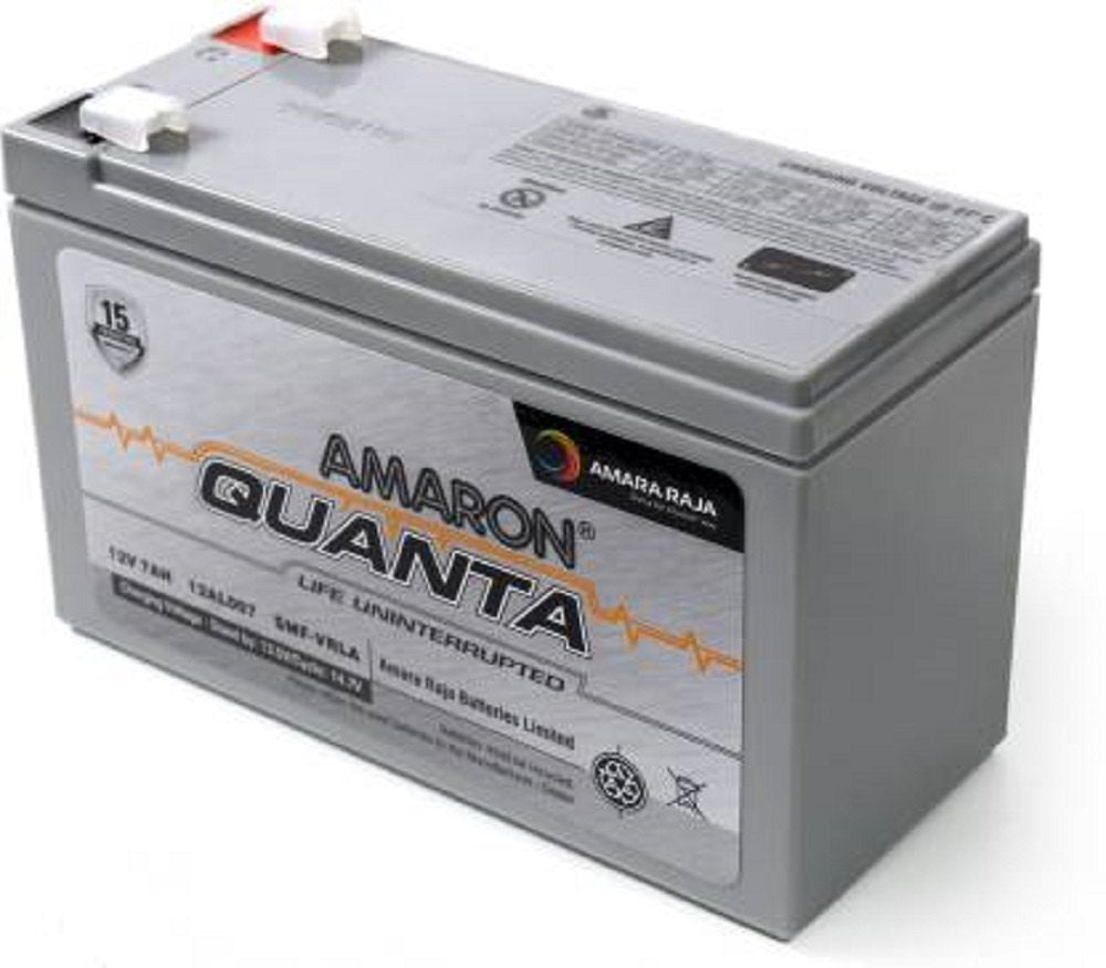 Amaron Quanta Battery-  7Ah/12V -Warranty : 12 Months - Solar World