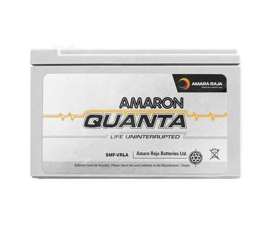 Amaron Quanta Battery-  9Ah/12V -Warranty : 15 Months