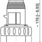 R STAHL 16 A Power Socket Plug - 272891 - 8570/12-409-S-XX-X-XX-XXX