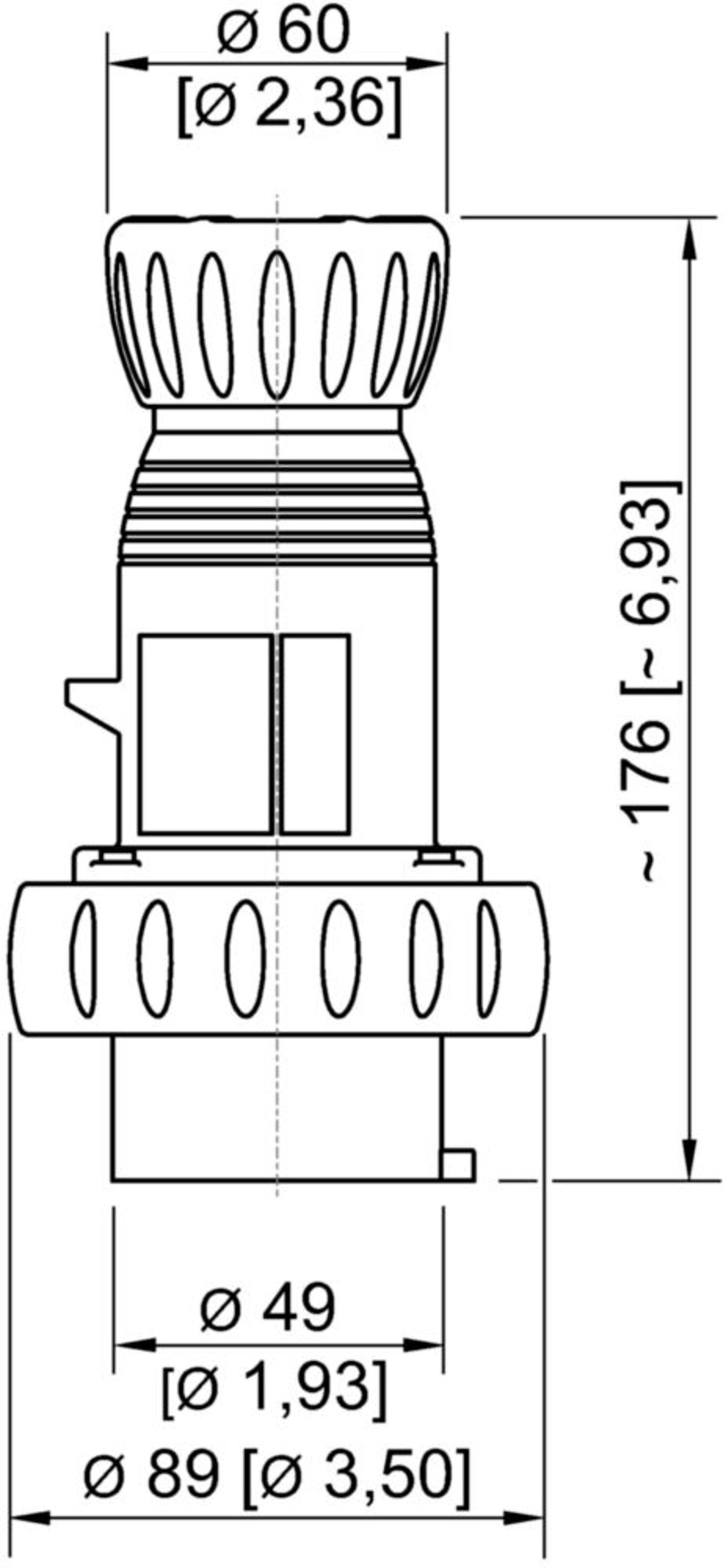 R STAHL 16 A Power Socket Plug - 272891 - 8570/12-409-S-XX-X-XX-XXX