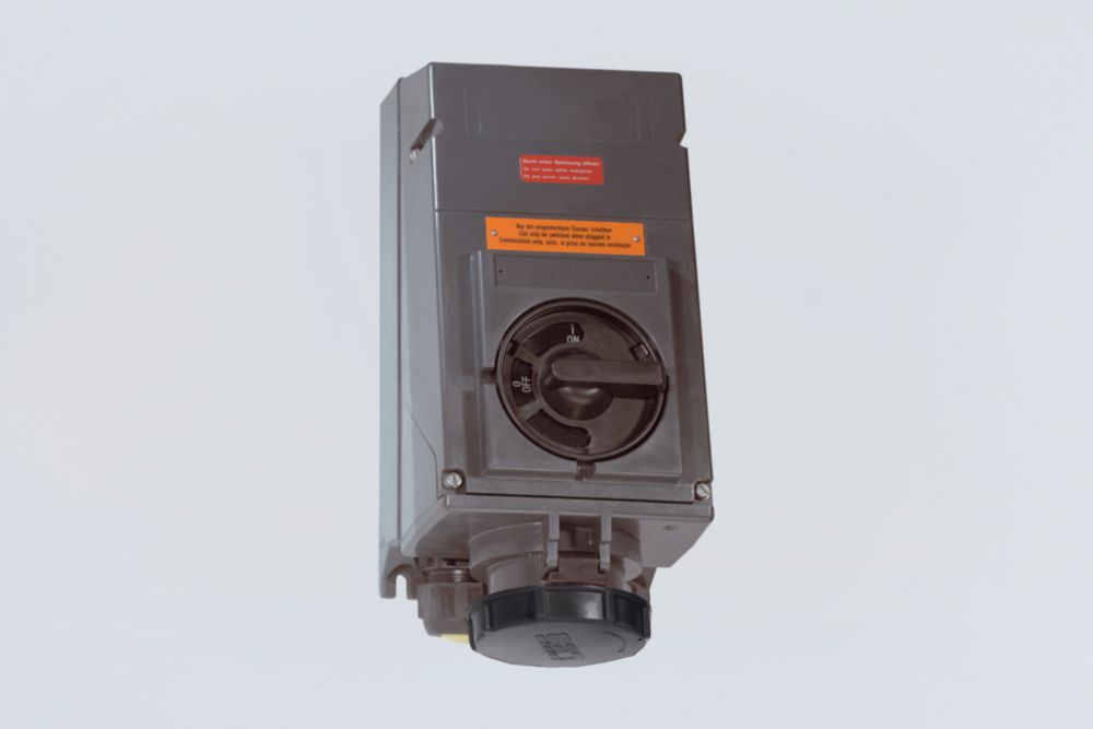 R STAHL 63 A Wall-Mounting Socket - 270904 - 8579/31-405