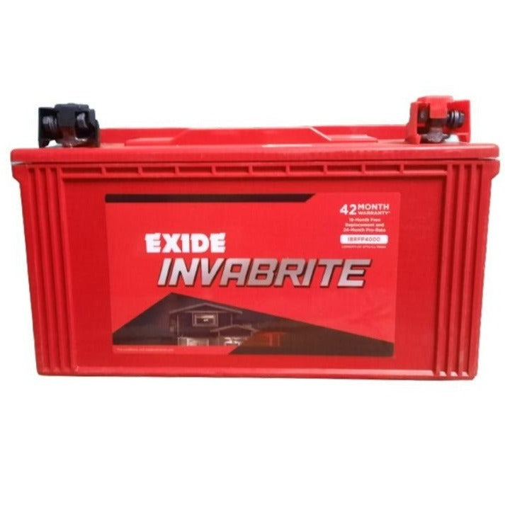 Exide IBRFP5000 - 138Ah - Warranty : 21 + 21 Months - Solar World