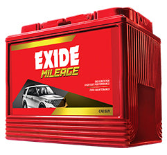 Exide Car/Suv Battery - MLDIN50 - 50AH - Warranty : 30F + 30P Months - Solar World