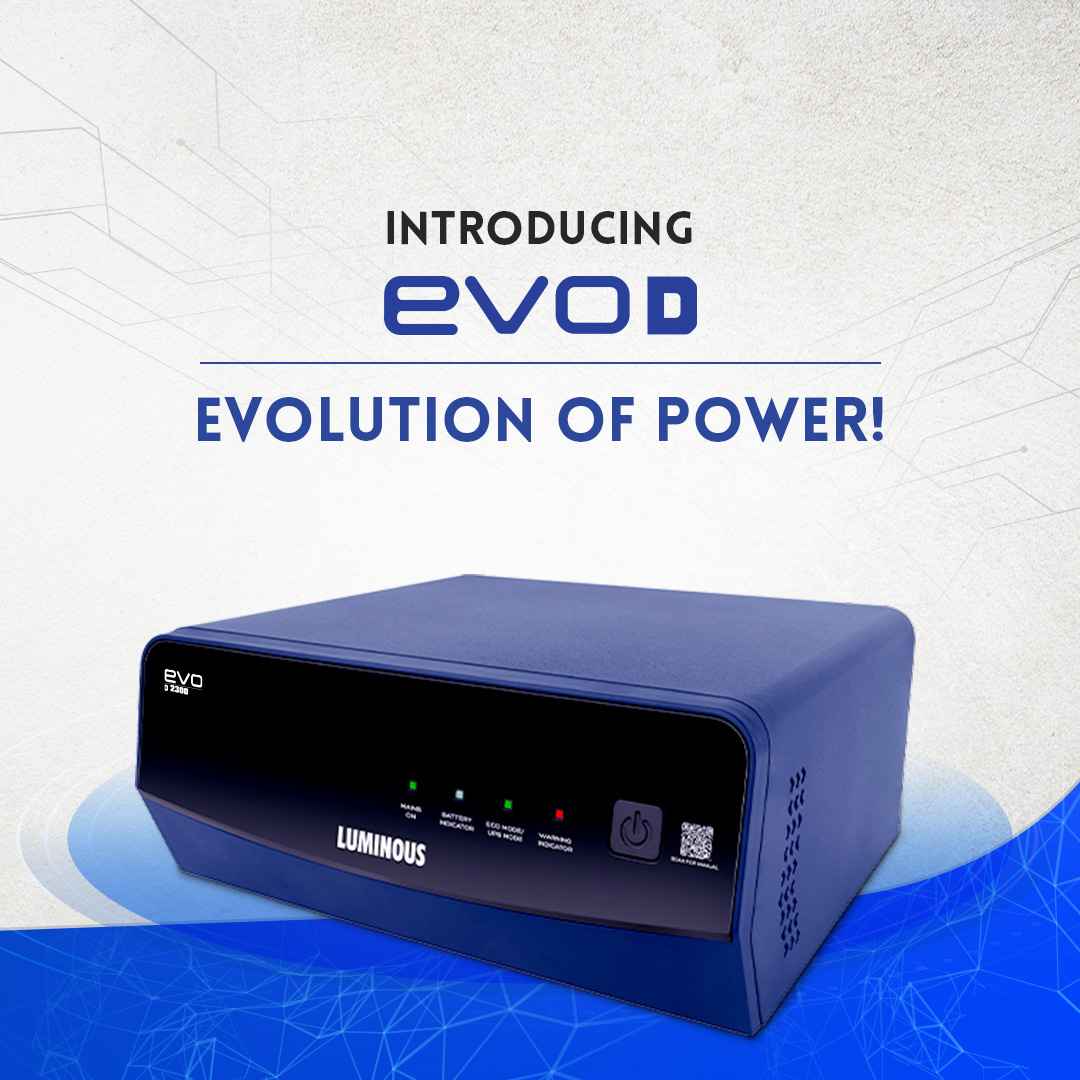 Luminous EVO D 800 700VA 12Volt Square Wave Inverter