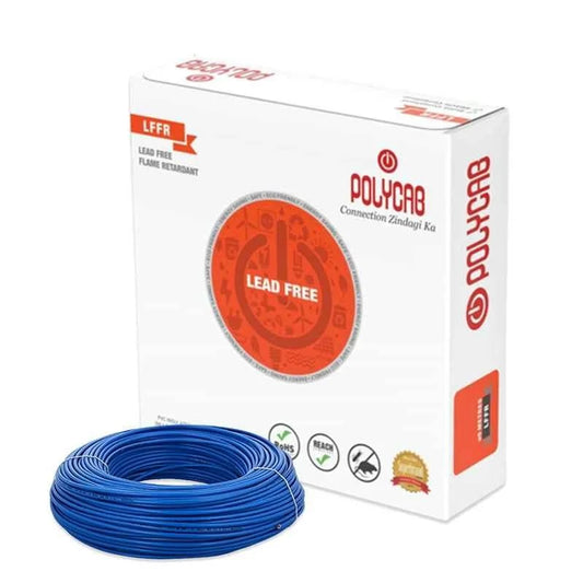 Polycab 2.5 Sq.mm Single Core FR Copper Pvc Insulated Flexible 100 Meter Cable