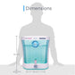 Kent Maxx UV Water Purifier (111013) 7L Storage Tank UV+UF Double Purification