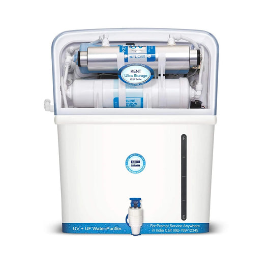 Kent Ultra Storage UV Water Purifier (111042) 8L Storage Tank UV+UF Double Purification
