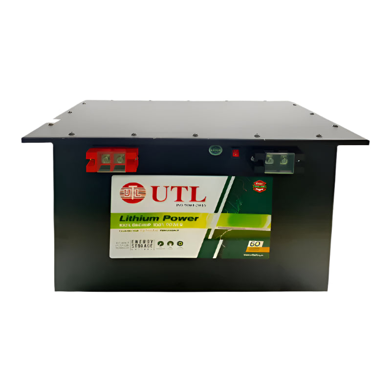 UTL Gamma Plus GPP2600 24Volt Solar Inverter with UTL Ulibes 25.6V 100Ah Lithium Battery Combo