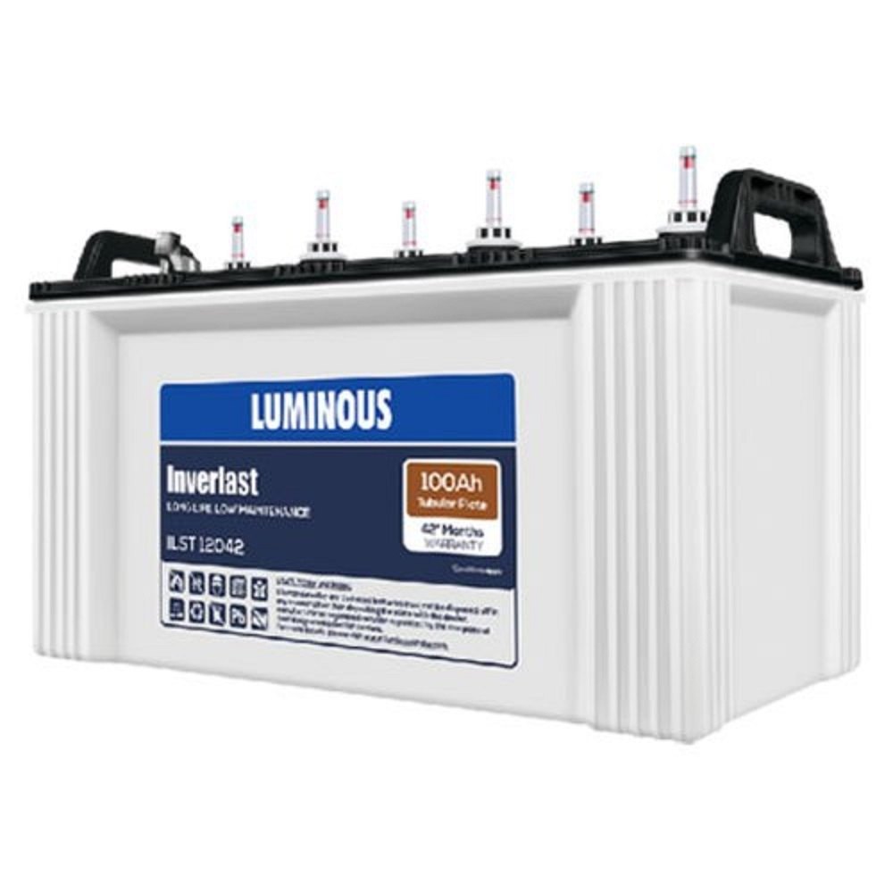 Luminous ILST 12042 : 100Ah /12V Warranty : 24+18 Months - Solar World