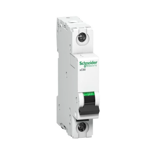 Schneider Electric Acti9 xC60 1P 63A C-curve MCB – A9N1P63CGN