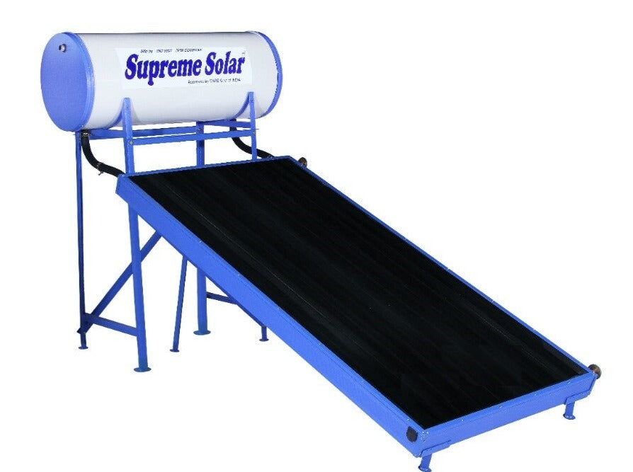 Supreme GL FPC 165 LPD (SS) - Solar Water Heater- 1 Year Guarantee - Solar World