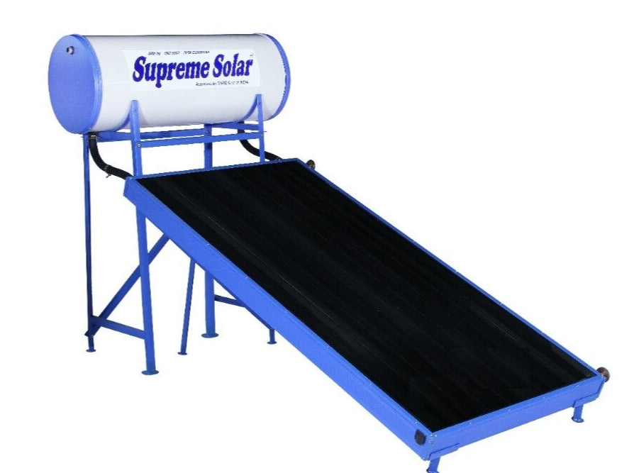 Supreme GL FPC 125 LPD (SS) - Solar Water Heater- 1 Year Guarantee - Solar World