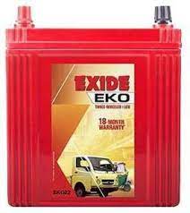 EXIDE 3W/LCV BATTERY - EKO60L - 60AH - WARRANTY : 18F MONTHS