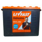 LIVFAST MXTT 1954 - 160AH TALL TUBULAR -  WARRANTY : 30 + 24 MONTHS