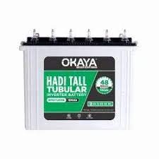 Okaya HT - 20000 : 200AH / Hadi Tall Tubular  - 18 +18 Month Warranty